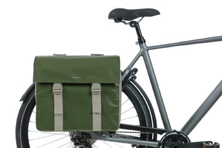 Basil Urban Load Double Pannier Bag 48-53L - Moss Green