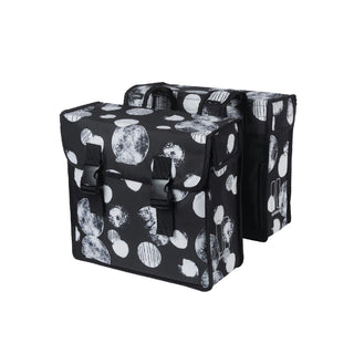 Basil Mara XL Sphere Double Pannier Bag 35L - Black/Grey