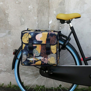 Basil Mara XL Reef Double Pannier Bag 35L - Night Blue