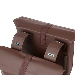 Basil City Bicycle Double Pannier Bag 28-32L - Roasted Brown