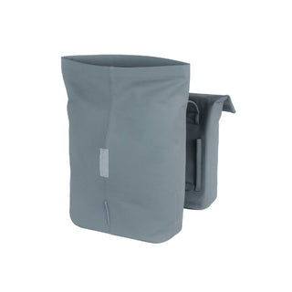 Basil City Double Pannier Bag 28-32L - Graphite Blue