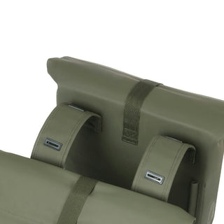 Basil City Double Pannier Bag 28-32L - Moss Green