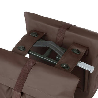 Basil City Double Pannier Bag Mik 28-32L - Roasted Brown