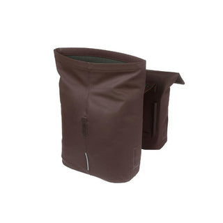 Basil City Double Pannier Bag Mik 28-32L - Roasted Brown