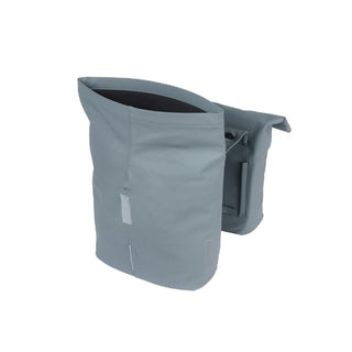 Basil City Double Pannier Bag Mik 28-32L - Graphite Blue