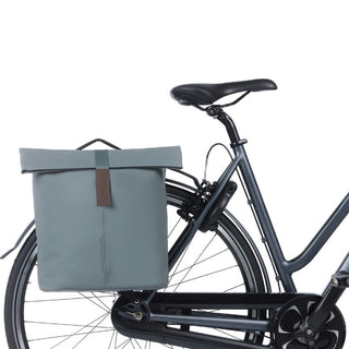 Basil City Double Pannier Bag Mik 28-32L - Graphite Blue