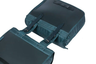 Basil Elegance Double Pannier Bag 40-49L - Estate Blue