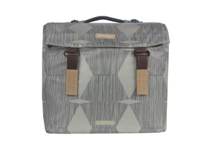 Basil Elegance Double Pannier Bag Mik 40-49L - Chateau Taupe