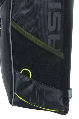 Basil Miles Double Bag 34L - Black Lime