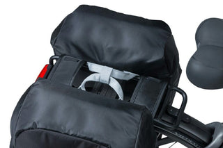 Basil Miles Double Bag 34L - Black Lime