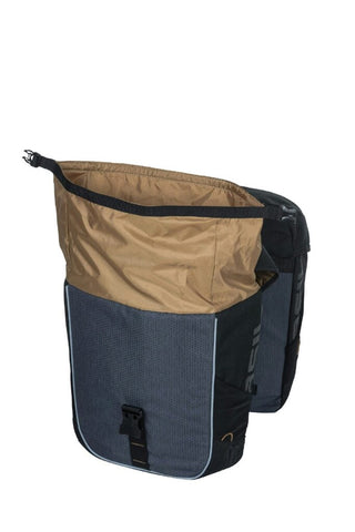 Basil Miles Double Bag 34L - Black Slate