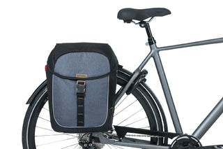Basil Miles Double Bag 34L - Black Slate