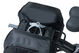 Basil Miles Double Bag Mik 34L - Black Lime