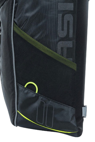 Basil Miles Double Bag Mik 34L - Black Lime