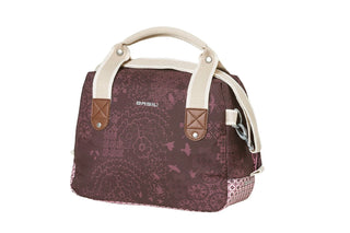 Basil Boheme Handlebar Front Bag 8L - Fig Red