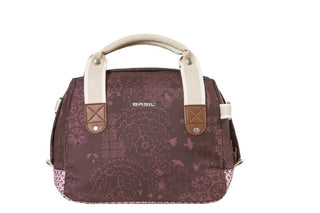 Basil Boheme Handlebar Front Bag 8L - Fig Red