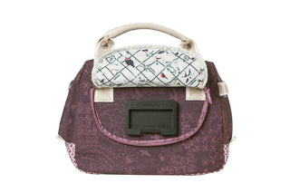 Basil Boheme Handlebar Front Bag 8L - Fig Red