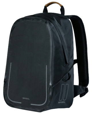 Basil Urban Dry Backpack 18L - Matt Black