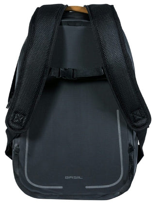 Basil Urban Dry Backpack 18L - Matt Black
