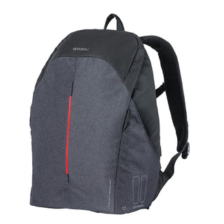 Basil B-Safe Nordlicht Bike Backpack Grap - Black
