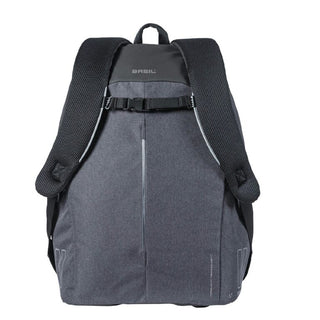 Basil B-Safe Nordlicht Bike Backpack Grap - Black