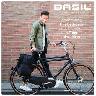 Basil Flex Backpack 17L - Black