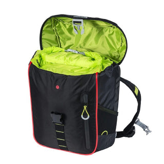 Basil Miles Daypack W/Led 17L - Black/Line