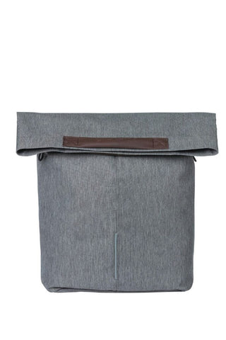 Basil City Shopper Pannier Bag 14-16L - Grey