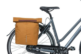 Basil City Shopper Pannier Bag 14-16L - Brown