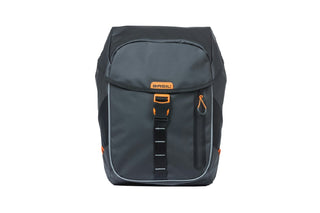 Basil Miles Tarpaulin Backpack 17L - Black/Orange