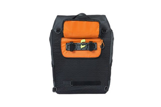 Basil Miles Tarpaulin Backpack 17L - Black/Orange