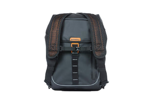 Basil Miles Tarpaulin Backpack 17L - Black/Orange