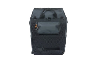 Basil Miles Tarpaulin Backpack 17L - Black/Orange