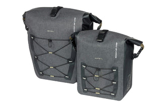 Basil Navigator Storm Mik Medium Pannier Bag 12-15L - Black