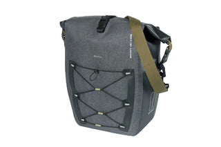 Basil Navigator Storm Large Single Pannier Bag 25-31L - Black
