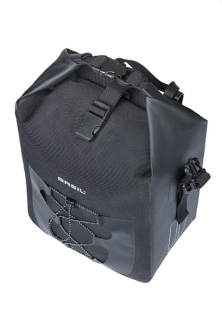 Basil Navigator Waterproof Single Medium Bag - Black
