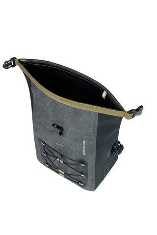 Basil Navigator Storm Medium Single Pannier Bag 12-15L - Black