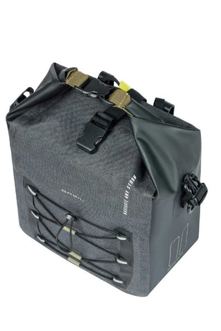 Basil Navigator Storm Mik Medium Pannier Bag 12-15L - Black
