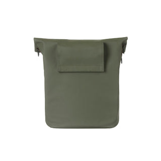 Basil City Bicycle Shopper Bag 14-16L - Moss Green