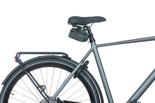 Basil Discovery 365D Saddle Bag Small 0.5L - Black Melee