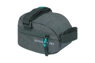 Basil Discovery 365D Saddle Bag Small 0.5L - Black Melee