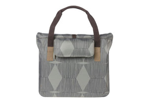 Basil Elegance Bicycle Shopper Bag 20-26L - Chateau Taupe