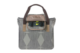 Basil Elegance Bicycle Shopper Bag 20-26L - Chateau Taupe