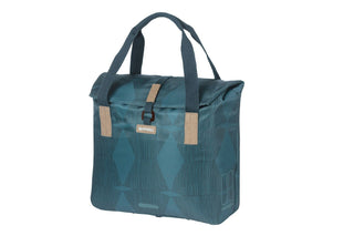 Basil Elegance Bicycle Shopper Bag 20-26L - Estate Blue