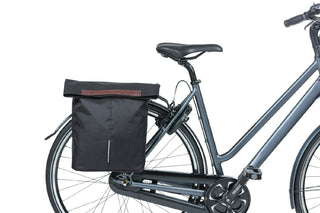 Basil City Shopper Bicycle Shopper Bag 14-16L - Black