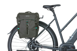 Basil Discovery Single Pannier Bag - Black