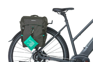 Basil Discovery Single Pannier Bag - Black