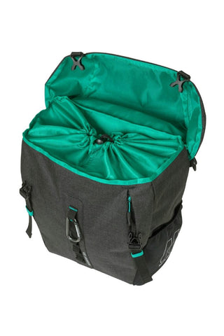 Basil Discovery Single Pannier Bag - Black