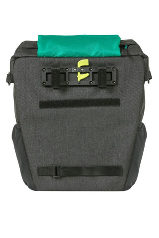 Basil Discovery Single Pannier Bag - Black
