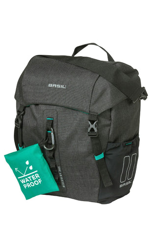 Basil Discovery Single Pannier Bag - Black
